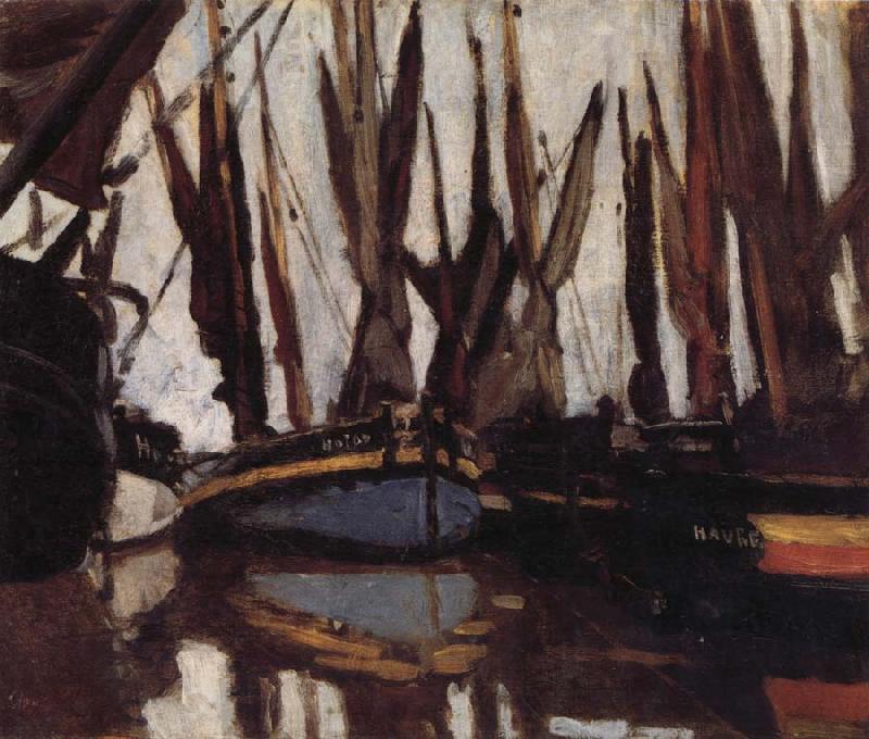 Claude Monet Fishing Boats